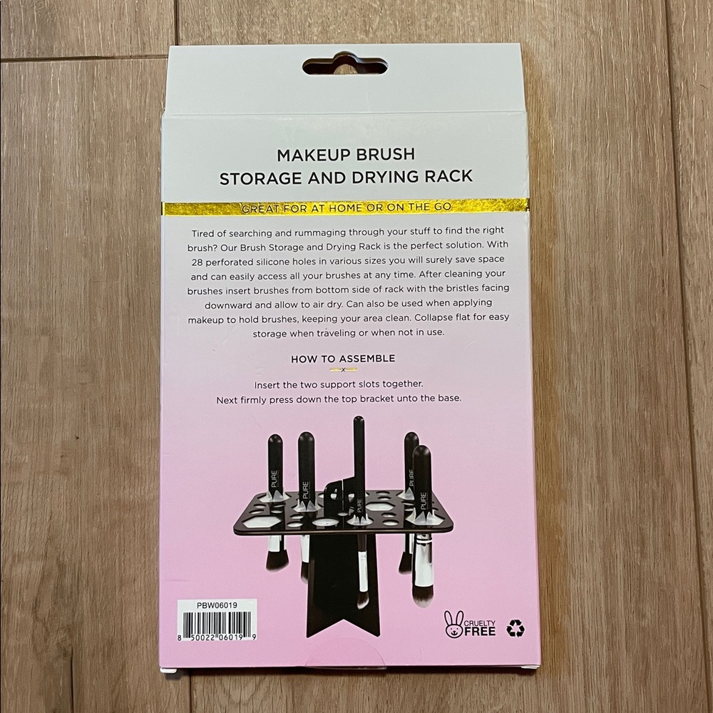 🌟2x Host Pick🌟Makeup Brush Storage & Drying Rack - Picture 3 of 3